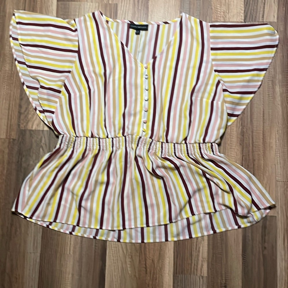 Lane Bryant Striped blouse